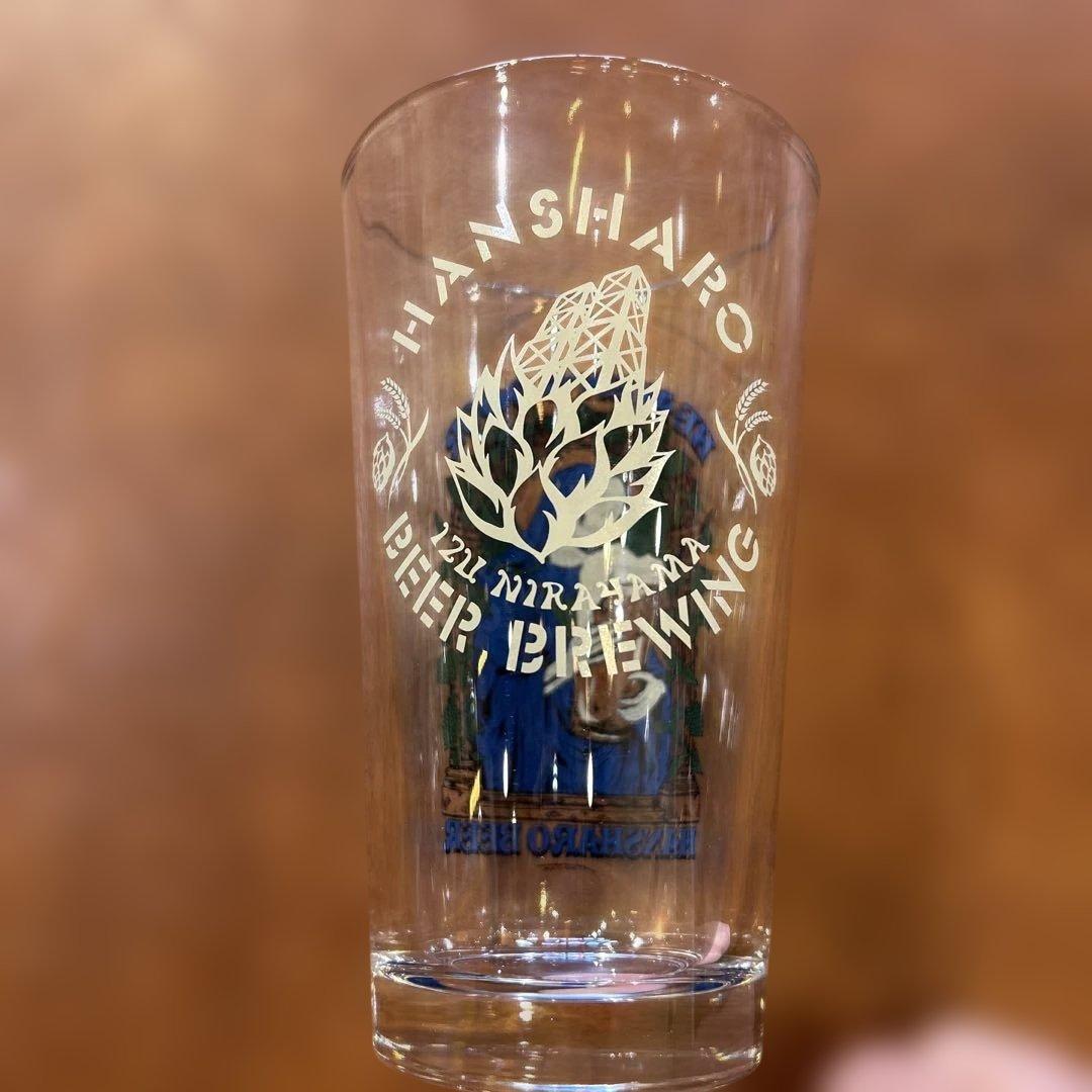 反射炉ビヤ　HEAVEN'S DOOR パイントグラス　hirotton