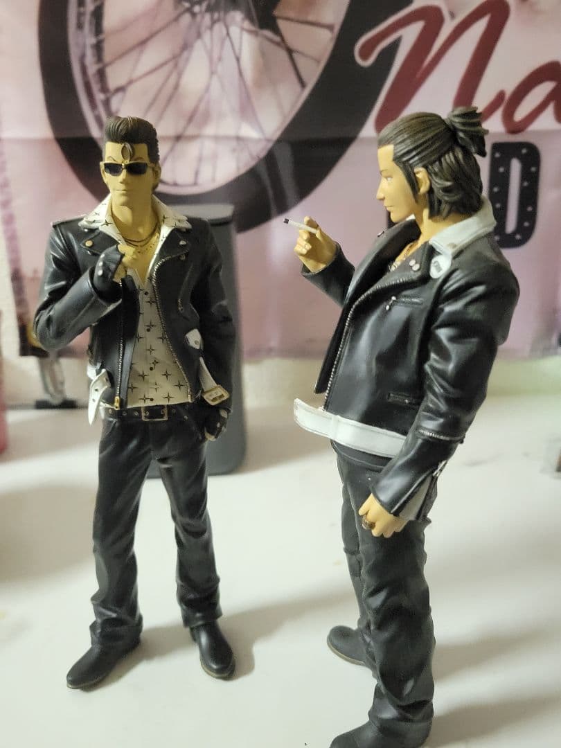 断捨離セール　レア武装戦線初代頭と2代目頭フィギア(オマケ付き)