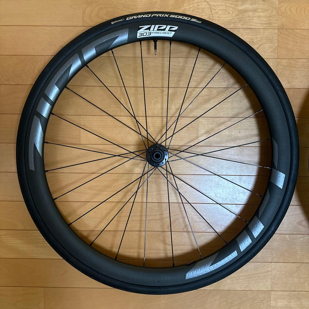 ZIPP 303 Firecrest、Continental GP5000STR
