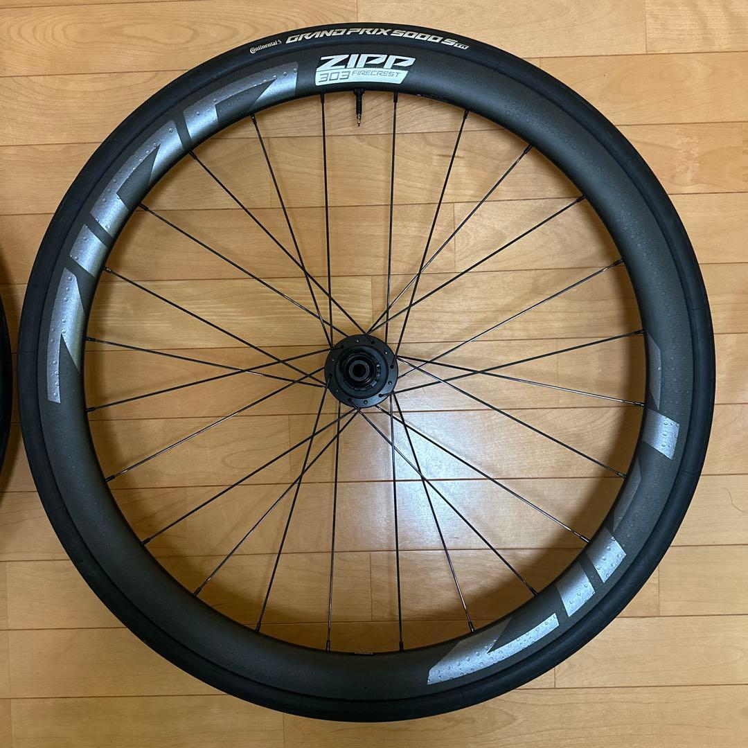 ZIPP 303 Firecrest、Continental GP5000STR