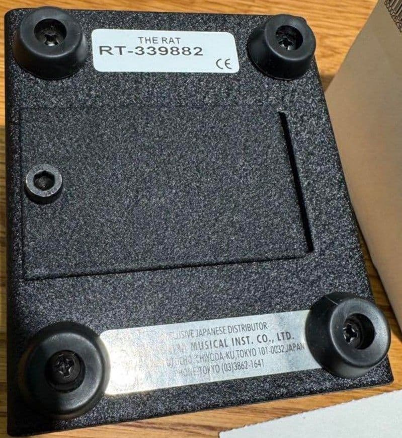 RAT ギターエフェクター　変換ケーブル付き