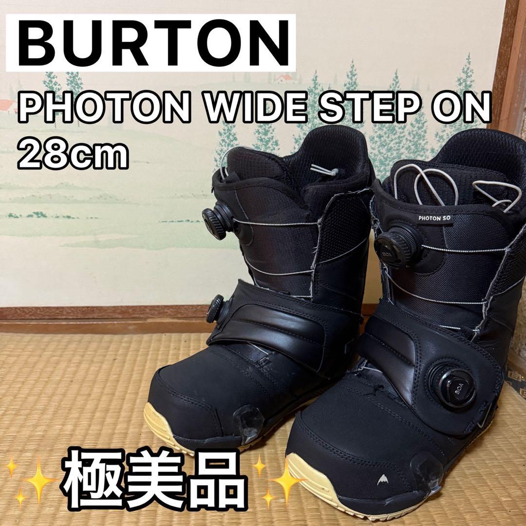 BURTON PHOTON WIDE STEP ON 28cm ブラック