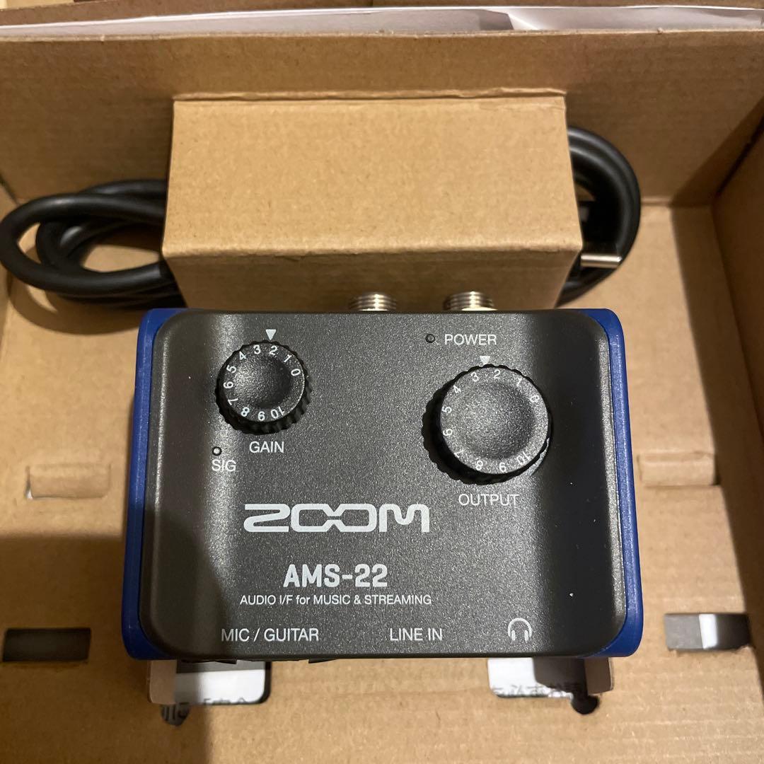 DTM・DAW zoom AMS-22 audio interface