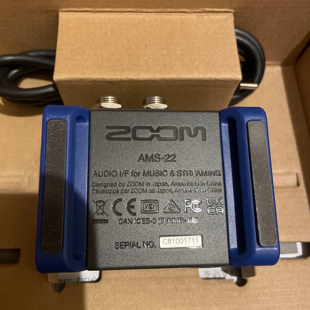 DTM・DAW zoom AMS-22 audio interface