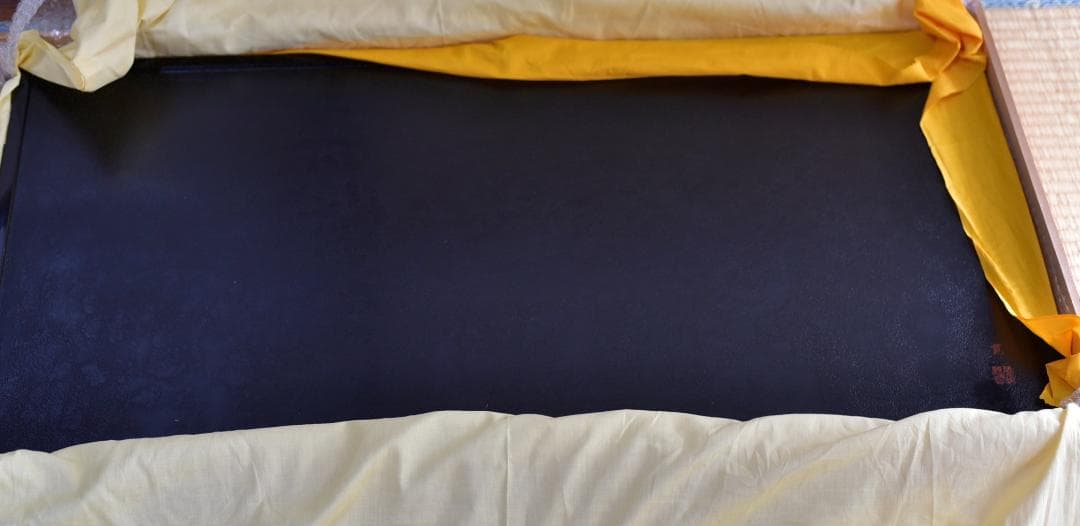 大特価、塗風炉先屛風　静　寛作　【極上品】お茶道具/共箱