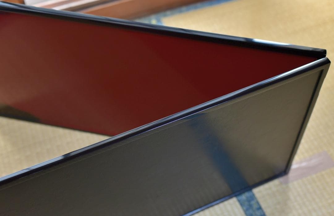 大特価、塗風炉先屛風　静　寛作　【極上品】お茶道具/共箱