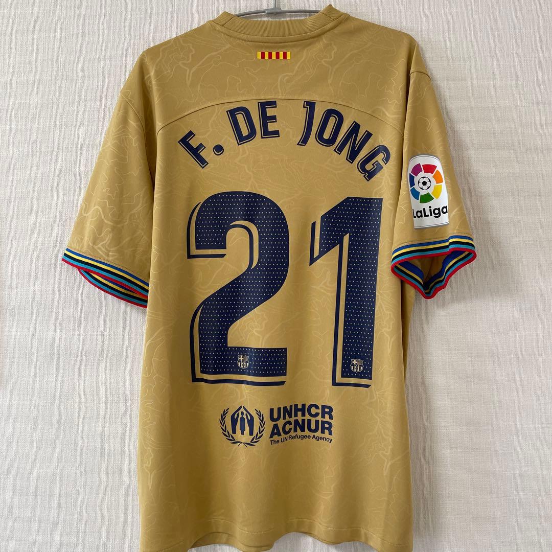 FC Barcelona フレンキーデヨング 22-23 Away -M