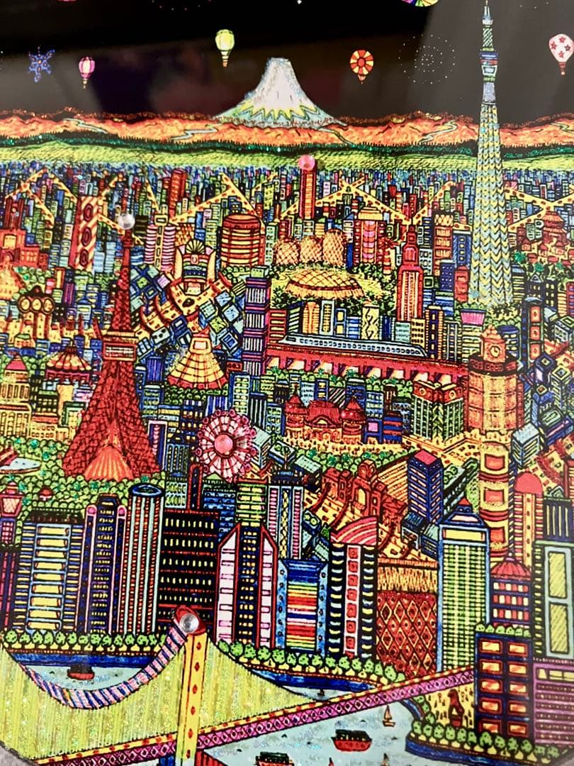 ヨハンペラトーネル　3D作品 Watch Tokyo プレキシアートオブジェ美品