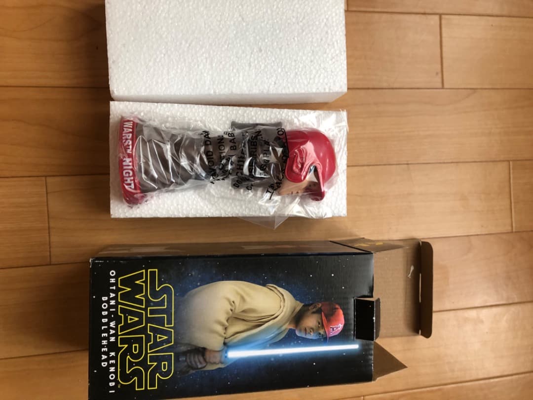 大谷翔平　スターウォーズ　ボブルヘット