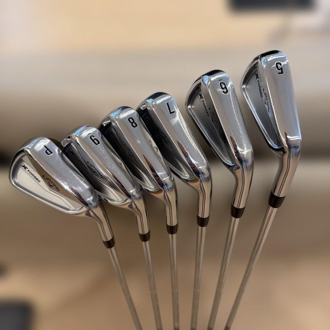 特注2024キャロウェイ X FORGED 5〜P6本 MID115 フォージド