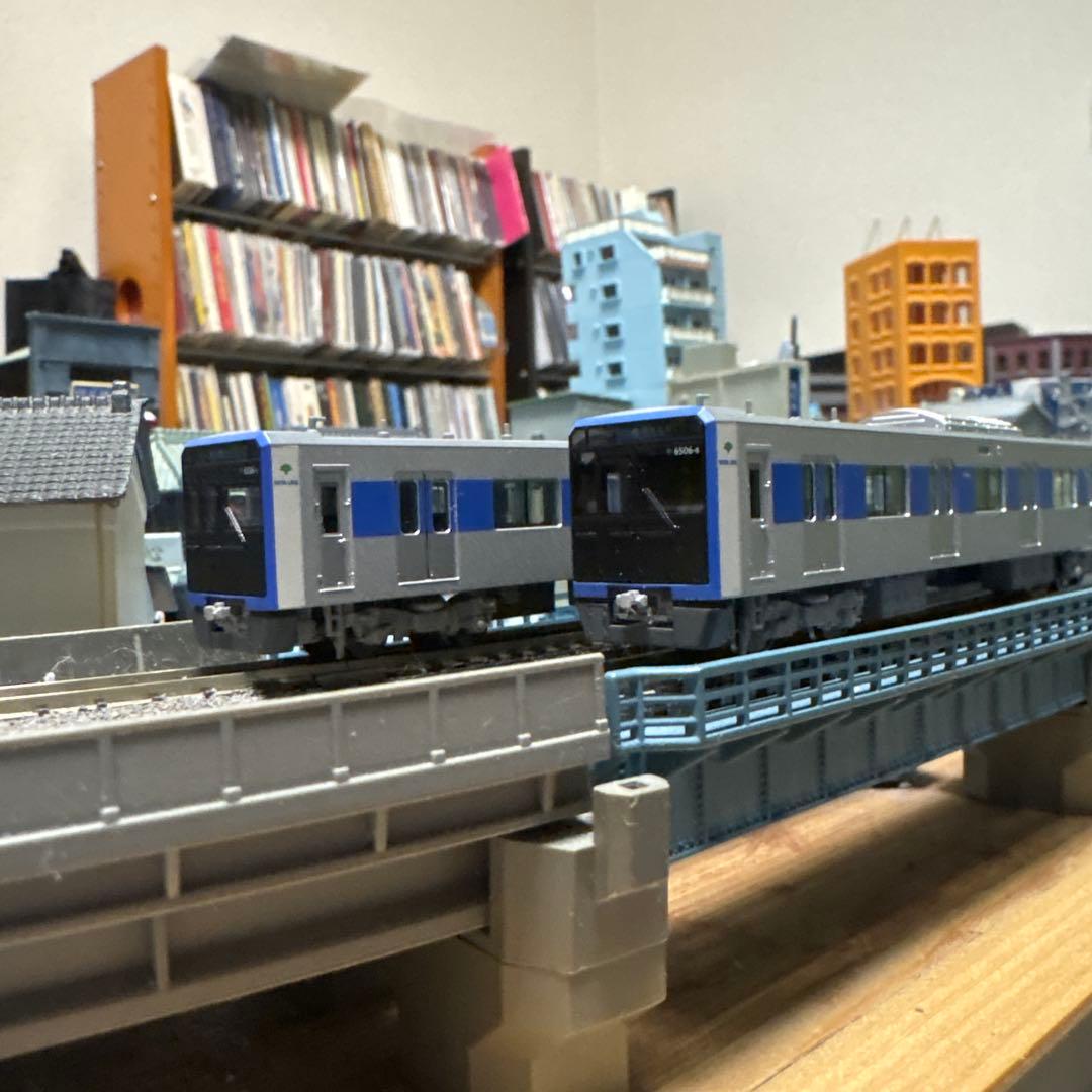 都営6500形 三田線8両セット ポポンデッタ 6058 美品 (室内灯なし)