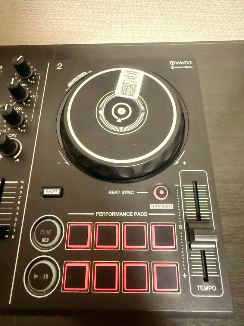 23年製　Pioneer DDJ-200 DJコントローラー