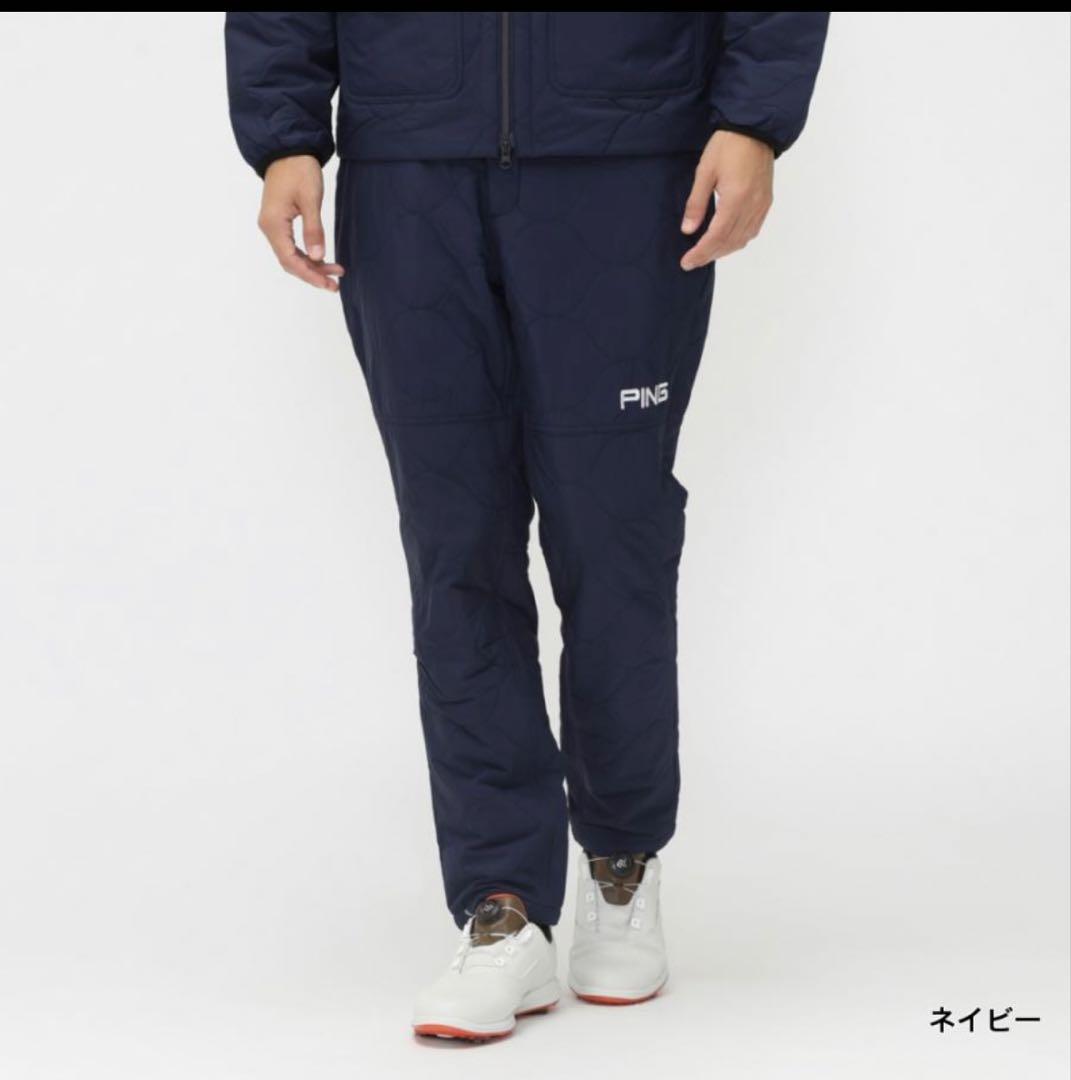 美品！！　PING ピン　キルティング中綿パンツ　ゴルフウェア　XLサイズ