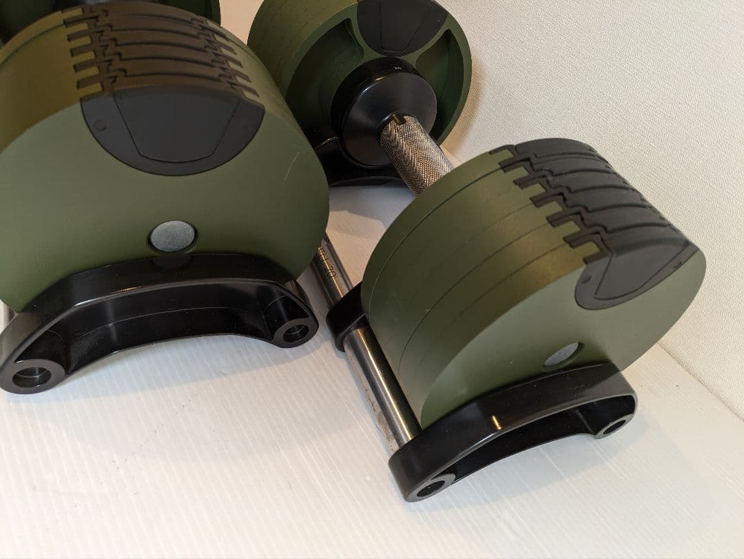 【ちぶ】フレックスベル 可変式 20kg 4kg刻み アーミーグリーン①