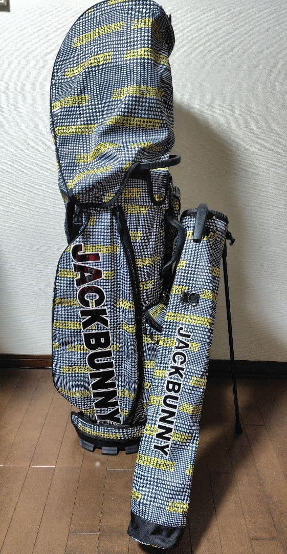 JACK BUNNY キャディバッグ 親子キャディバッグ セルフスタンド付