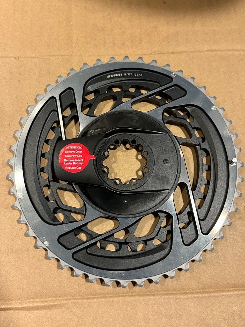 SRAM RED AXS D1 48/35T パワーメーター チェーンリング