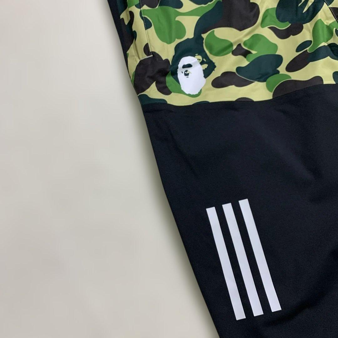アディダス×A BATHING APE　2023年モデル 迷彩柄 スポーツパンツ