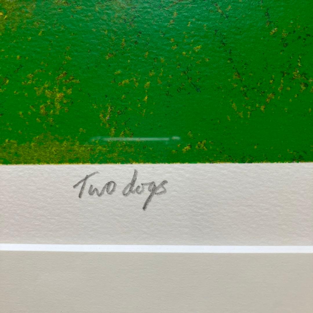 ★アノラ・スペンス　ANNORA SPENCE ツー・ドッグス　2匹の犬