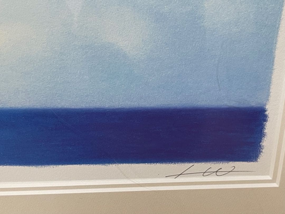 現代絵画 渡辺宏 大きな空の季節 ジクレー 72/300