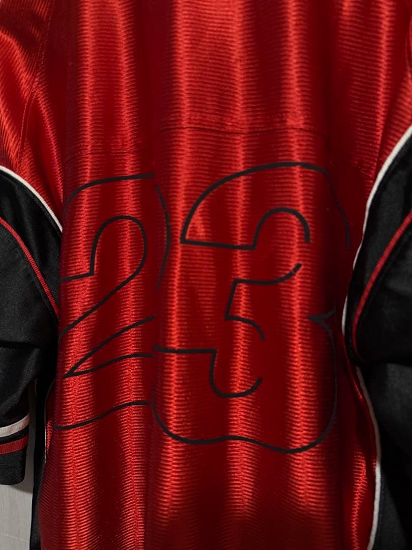 激レア　【両面刺繍】ナイキ 90s ジョーダン ユニフォーム ゲームシャツ XL