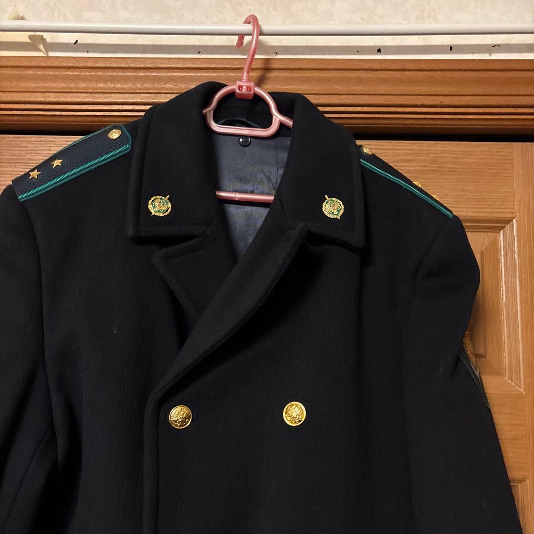 ロシア軍 実物 FSB ロシア連邦保安庁 国境警備隊 旧型 コート 50-4