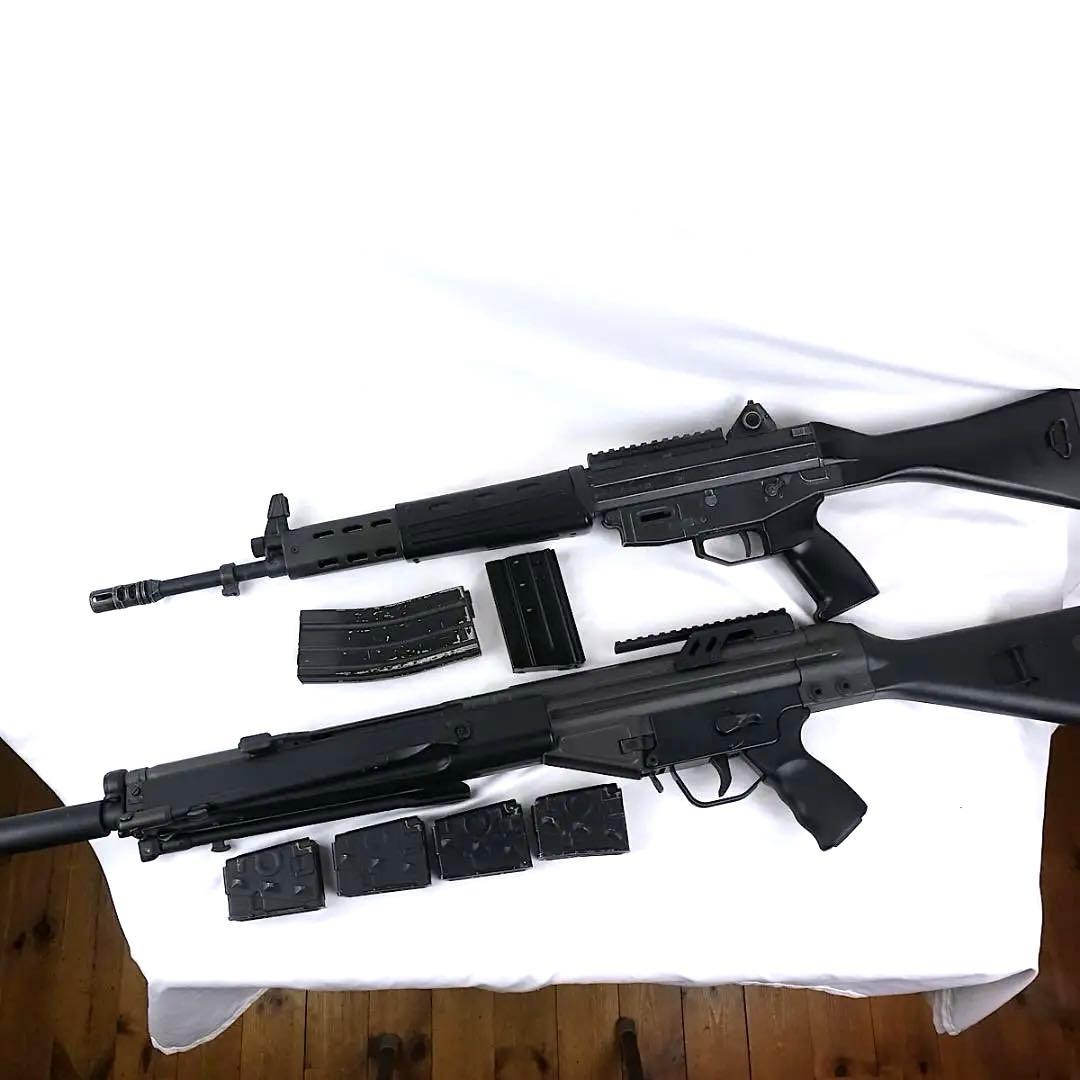 東京マルイ 89式小銃 ＆ G3/SG1 ２挺セット 電動ガン リポバッテリ付き