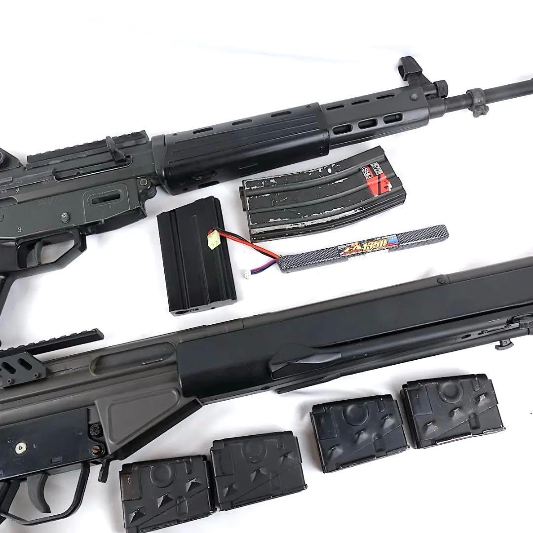東京マルイ 89式小銃 ＆ G3/SG1 ２挺セット 電動ガン リポバッテリ付き