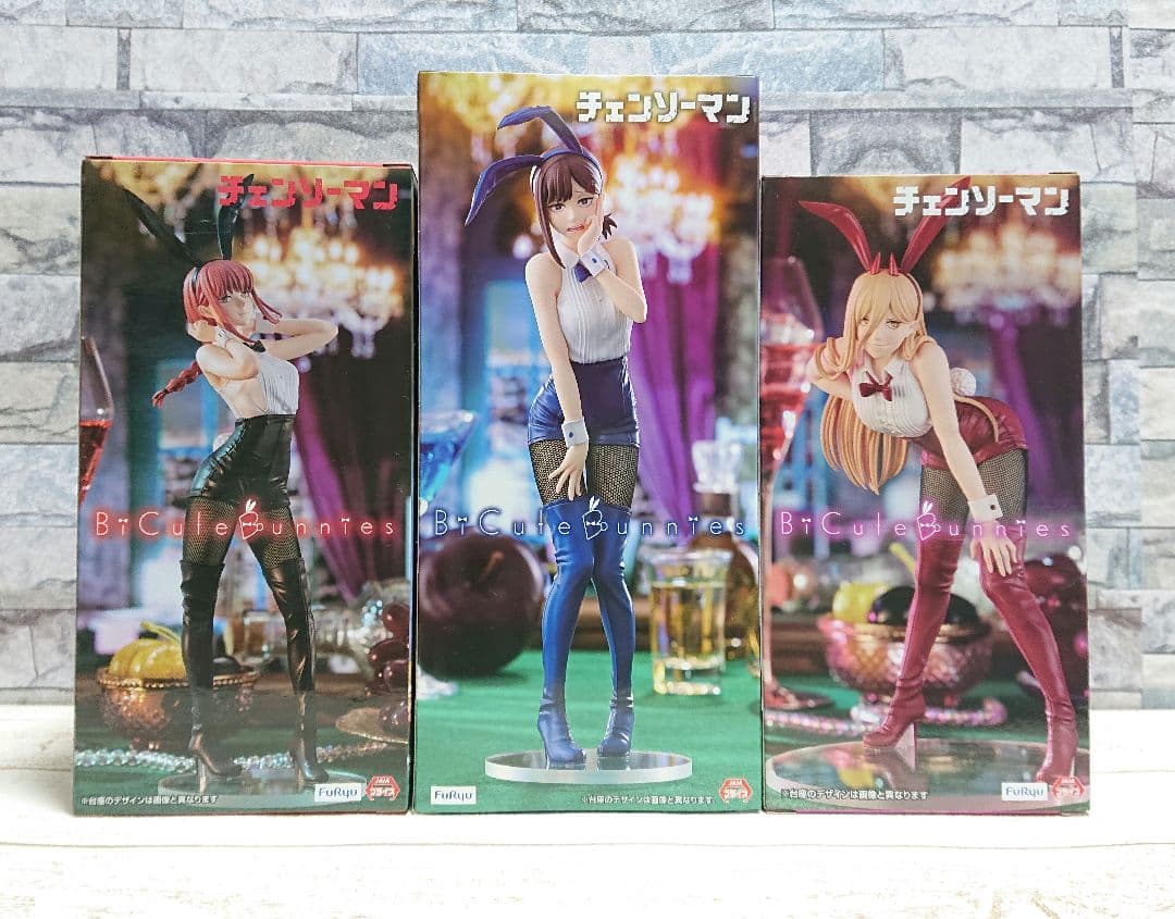 チェンソーマン　コベニ　マキマ　パワー　美少女フィギュア　BiCuteバニー　黒