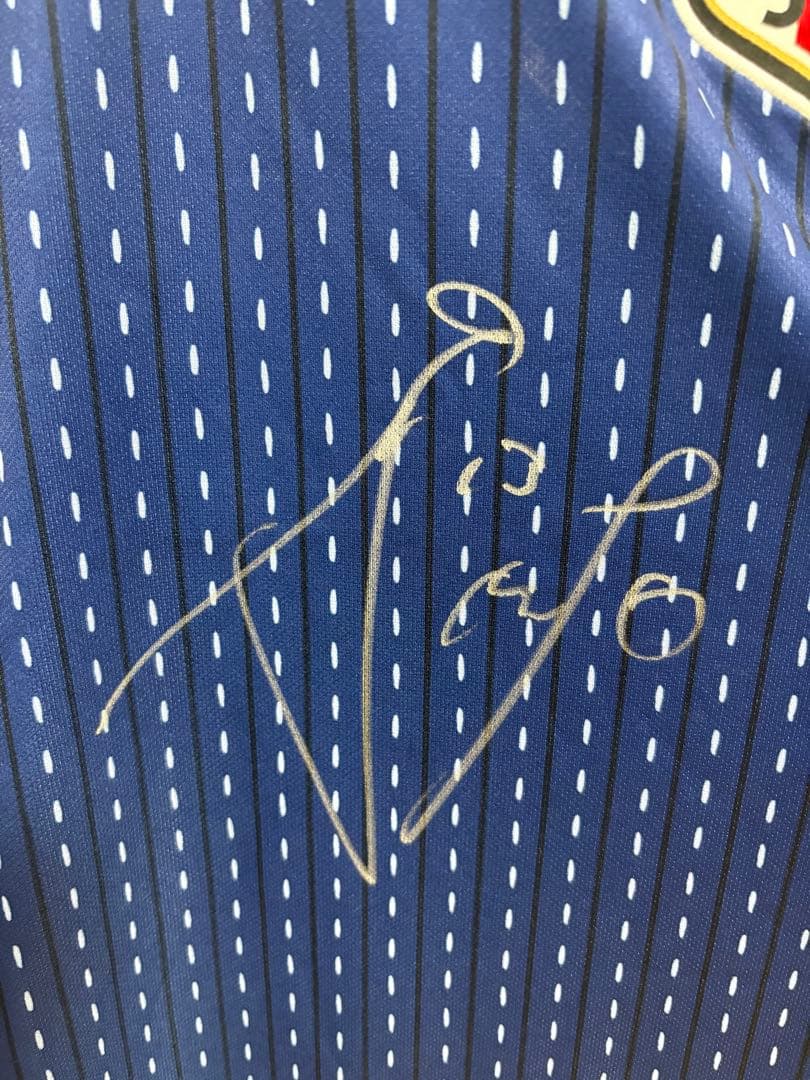 サッカー日本代表 武藤嘉紀 直筆サイン入り ユニホーム 希少品