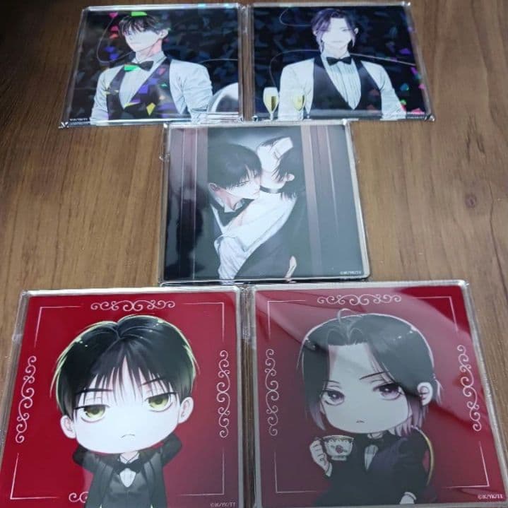 αの花嫁 Ωの花燭 マンガ展 カフェ　有償特典 アクリルコースター