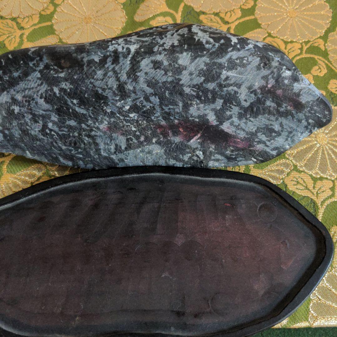 【最終価格】 さくら石 水石 盆石 台座付（山景）