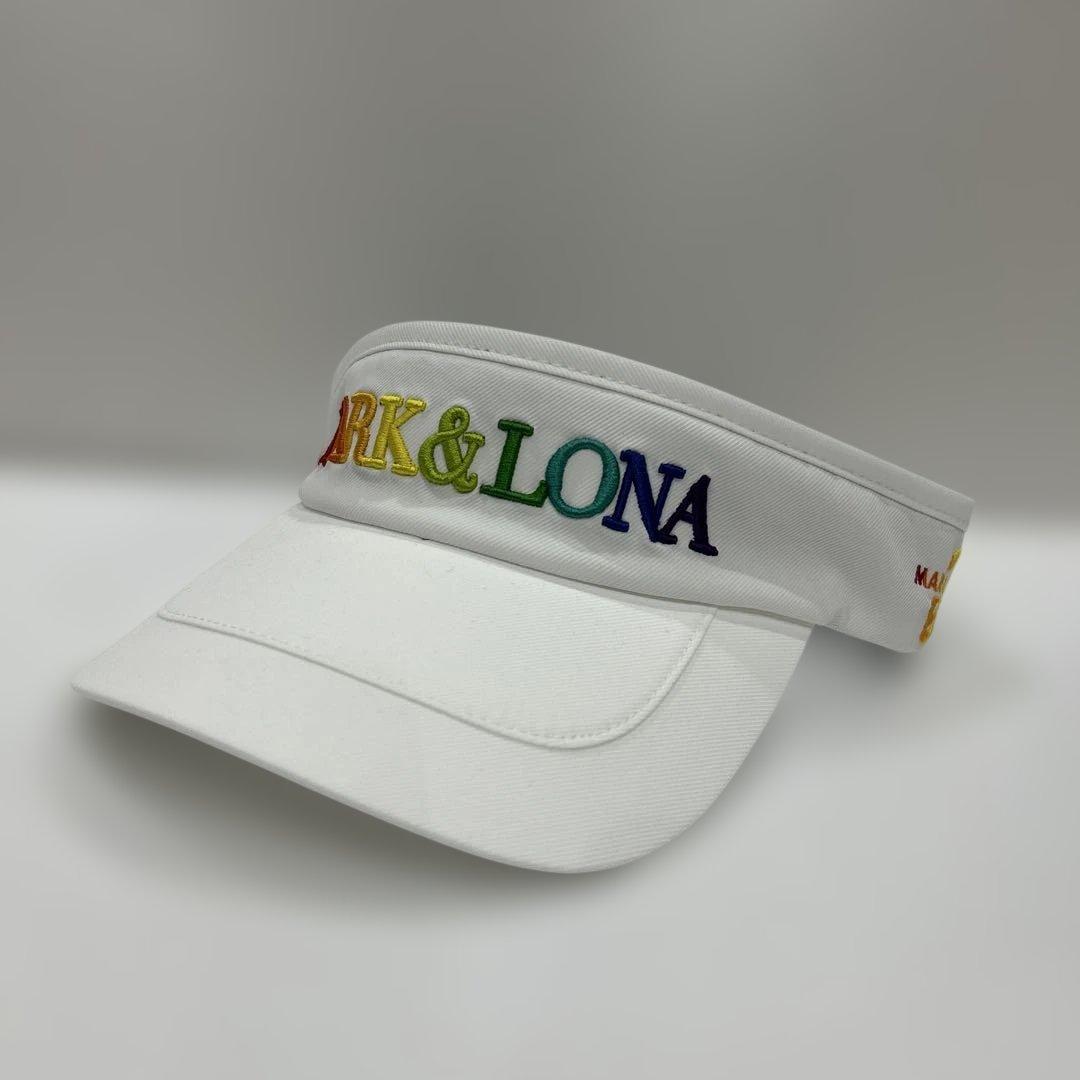 新品❤️MARK&LONA カラフル刺繍 バイザー