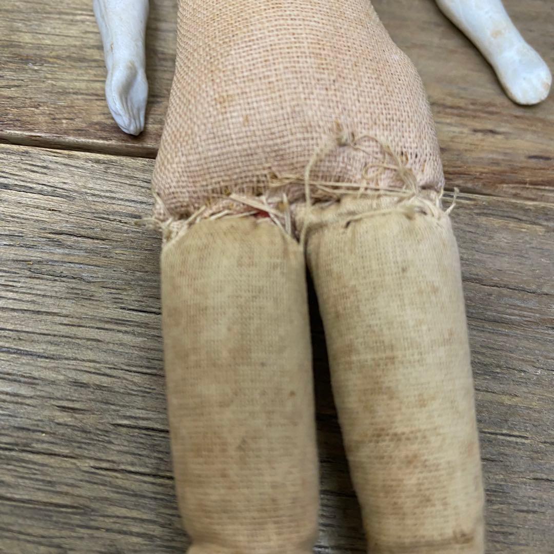 ドイツアンティーク チャイナヘッドドール 19cm