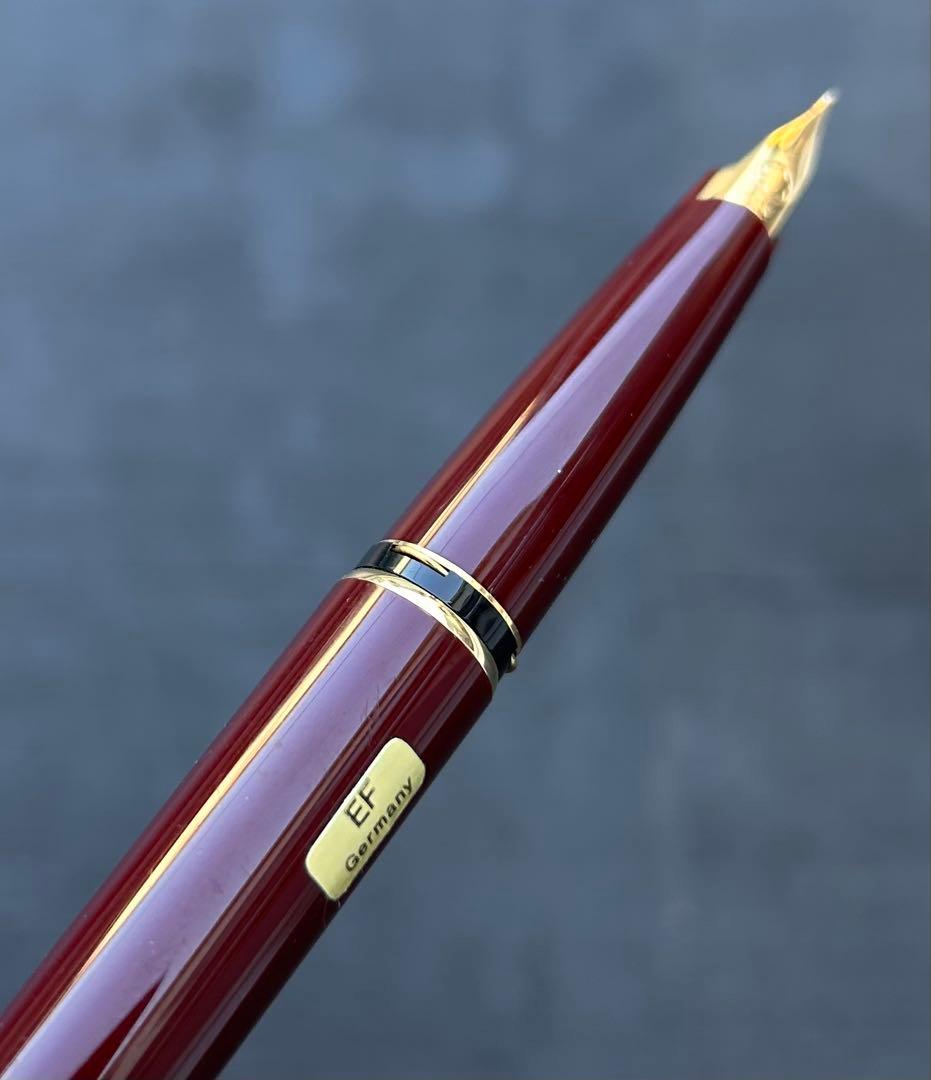 【未使用】モンブラン ワインレッド 万年筆　14k 585