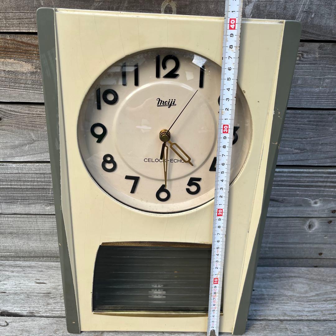 ヴィンテージ　振り子時計クォーツ改良