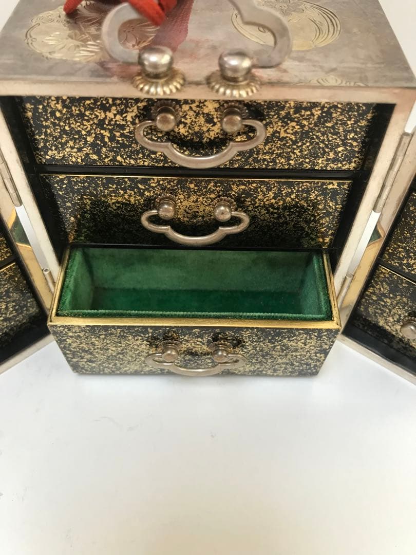 銀製 宝石箱 シルバー950 骨董品　I.869