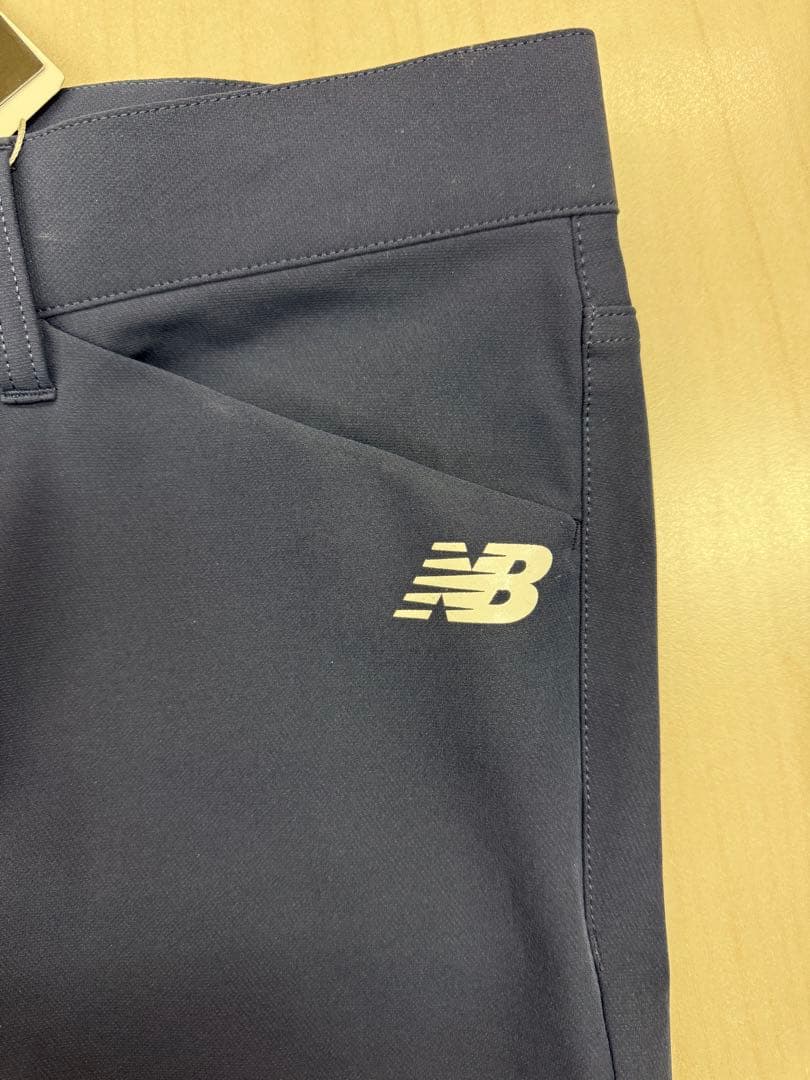 New Balance 新品ゴルフスリム裏起毛ストレッチパンツ ネイビー