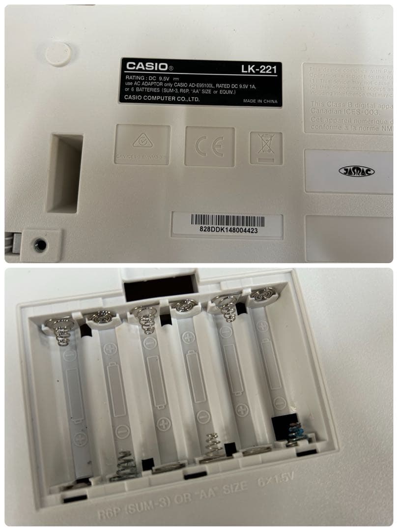 CASIO カシオ光ナビゲーションキーボード　HIKARI　LK-221