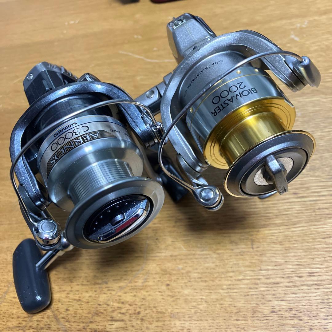 シマノ　05バイオマスター2000　09エアノスC3000　セット