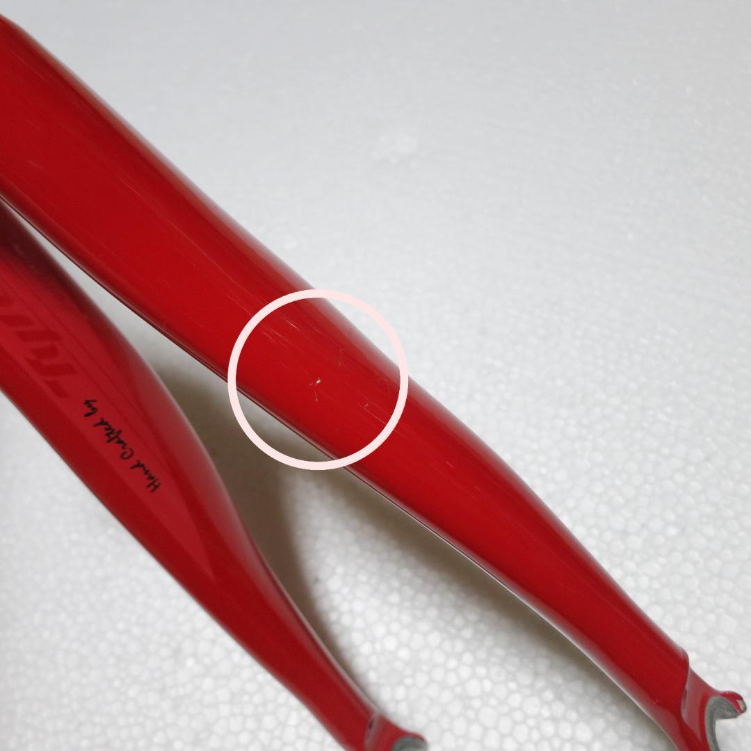 ☆Tyrell タイレル 小径 20インチ 折畳み フロントフォーク レッド☆