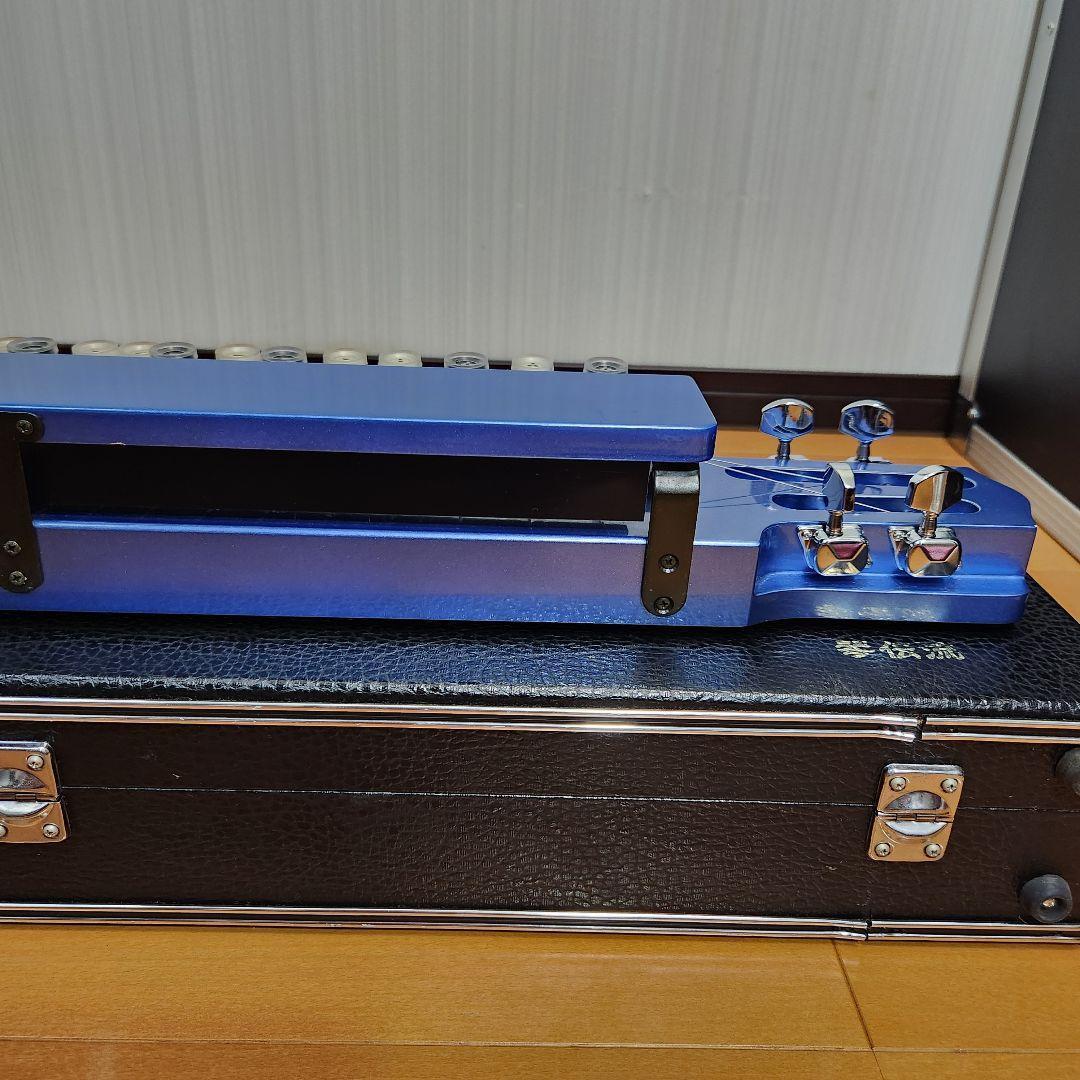 【定価7万】琴伝流 梅花 青パール アルト エレキ 電気大正琴