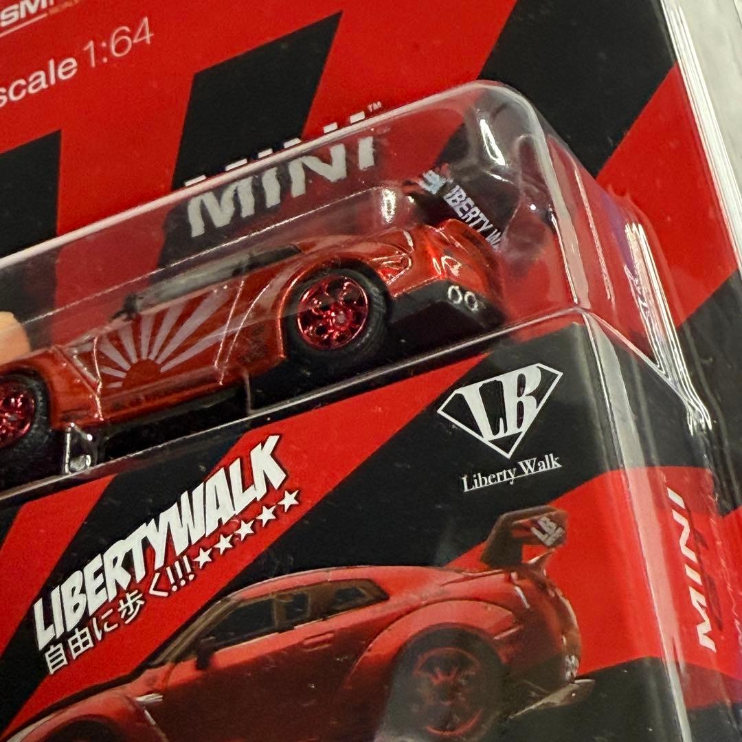 MINI GT 1/64 LB GT-R キャンディレッド トイザらス LBWK