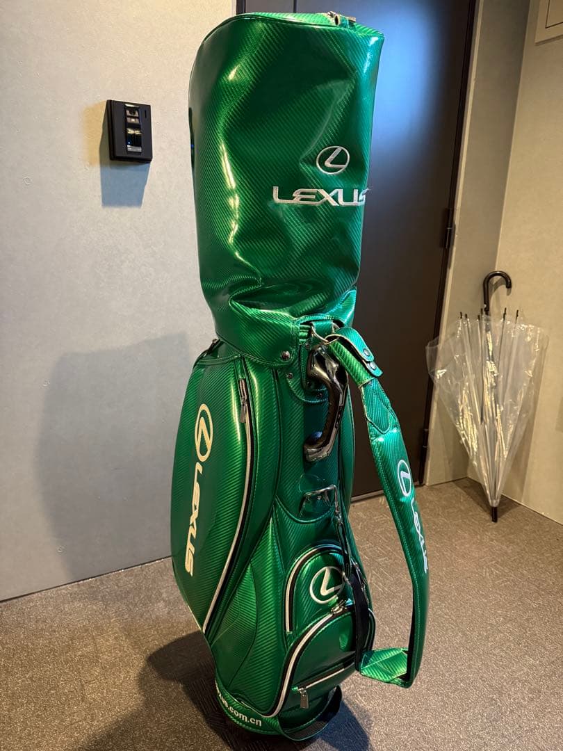 m*o様 【最終値下げ】LEXUS/エナメル/ゴルフバック/キャディバッグ