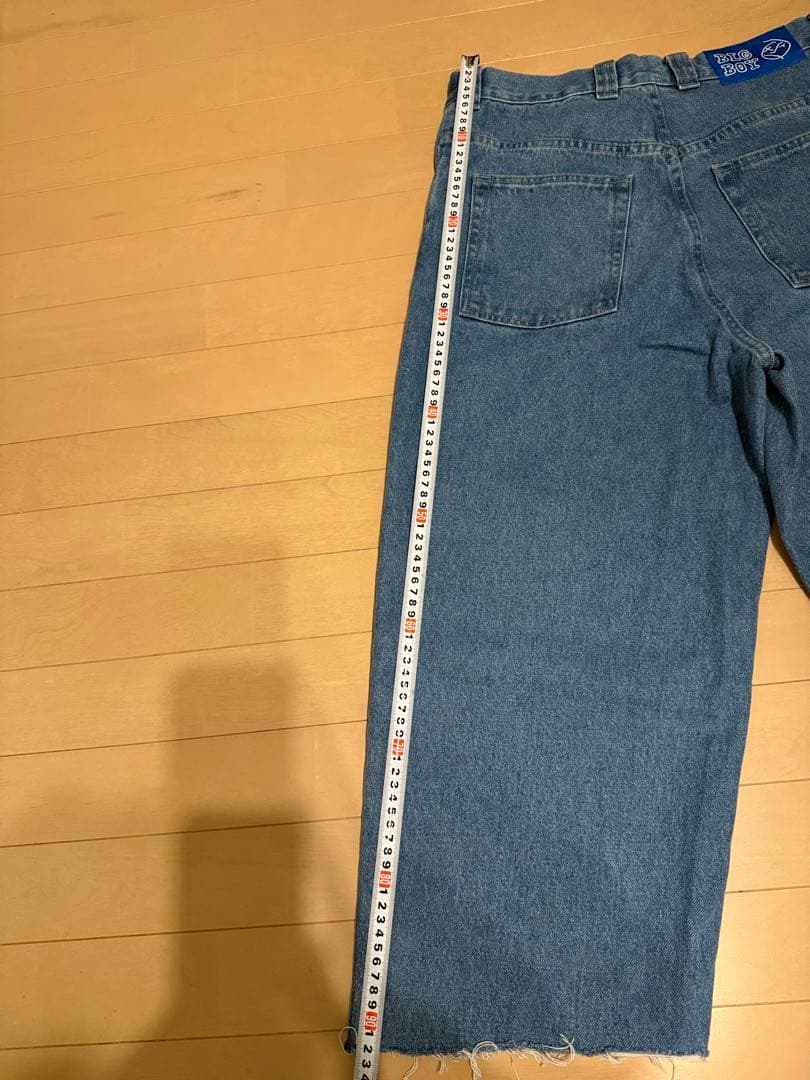 polerskate big boyブルーデニムパンツ