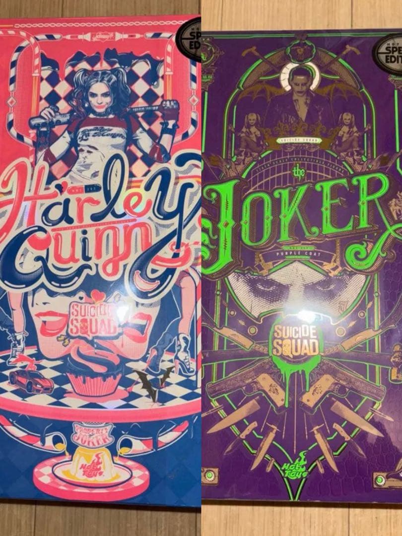 【新品未開封】ホットトイズ 2体セットハーレイ・クイン ジョーカー