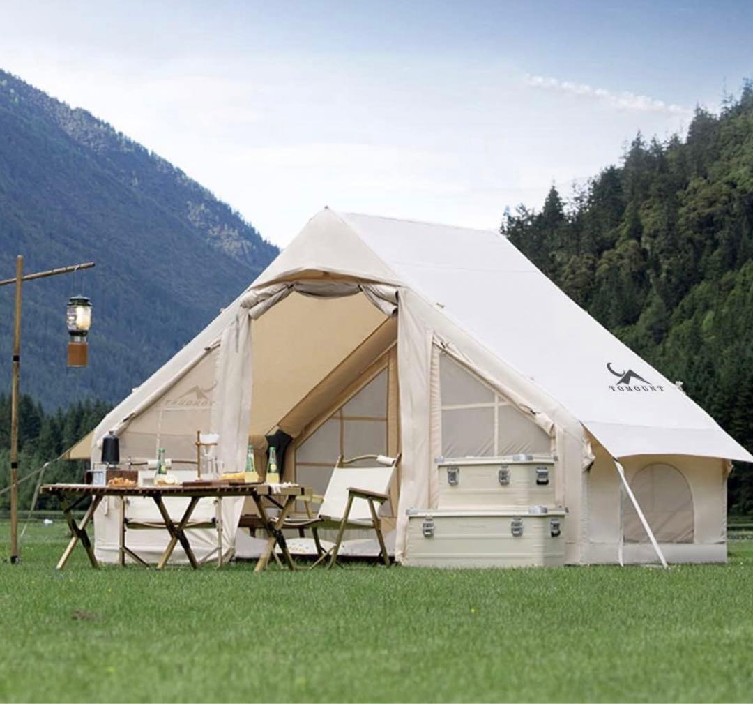 TOMOUNT インフレータブルテント エアーテント オックスフォード　2-4人