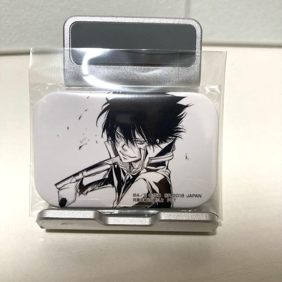 ジャンプ50周年 スクエア缶バッジ リボーン　雲雀