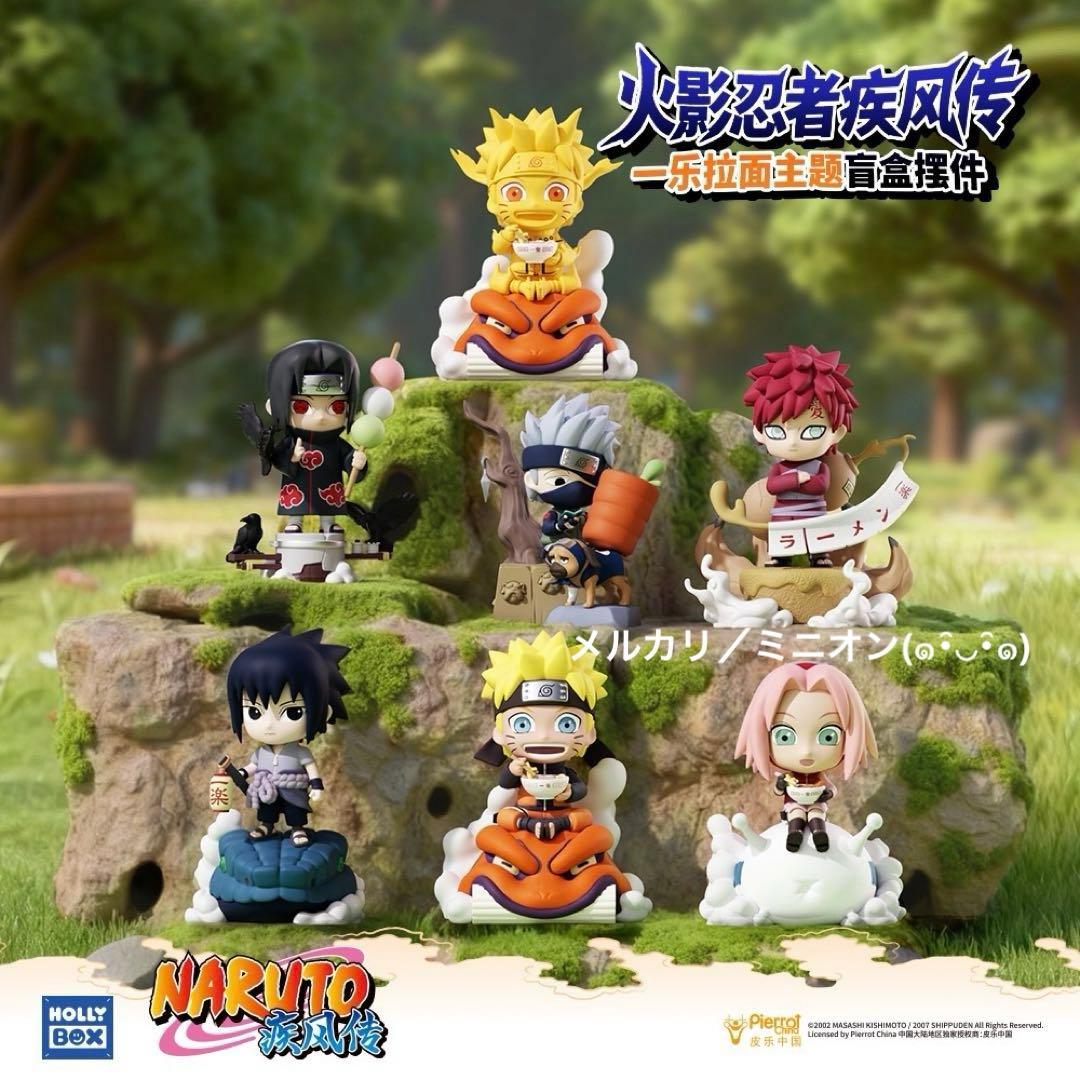 NARUTO ナルト 疾風伝 一楽ラーメンテーマ フィギュア 6種BOX 正規品