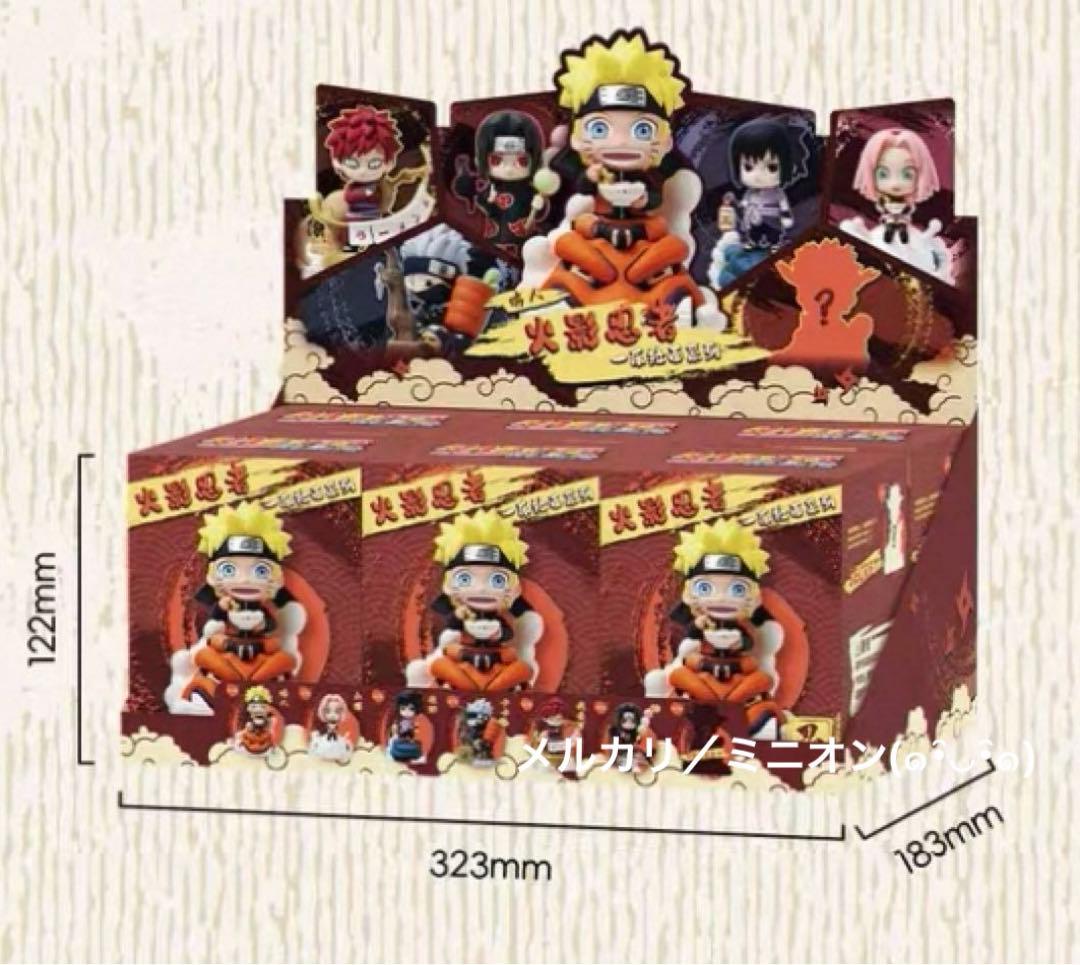 NARUTO ナルト 疾風伝 一楽ラーメンテーマ フィギュア 6種BOX 正規品