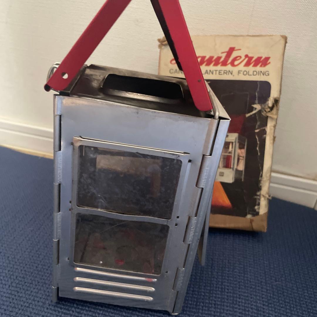 キャンドルランタン　フォールディング　 屋根型 希少品　ヴィンテージ
